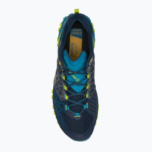La Sportiva pánska bežecká obuv Bushido II blue/yellow 36S618705