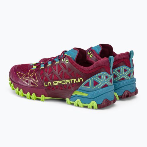 La Sportiva Bushido II dámska bežecká obuv burgundy-blue 36T502624
