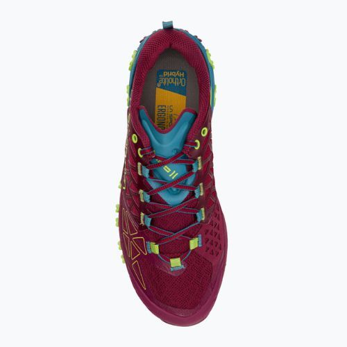 La Sportiva Bushido II dámska bežecká obuv burgundy-blue 36T502624