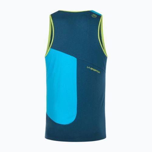 Pánske lezecké tričko La Sportiva Dude Tank blue N43639637