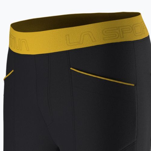 La Sportiva Esquirol pánske lezecké šortky čierno-žlté N78999100