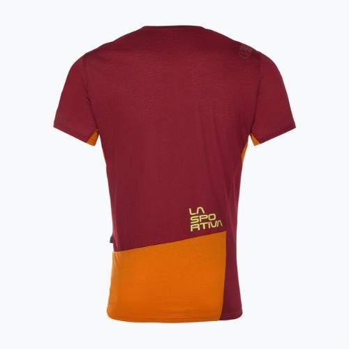 La Sportiva pánske lezecké tričko Grip orange-red N87208320