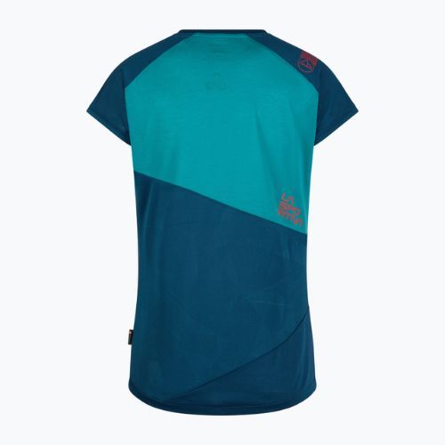 LaSportiva Hold dámske lezecké tričko modré a tmavomodré O81638639