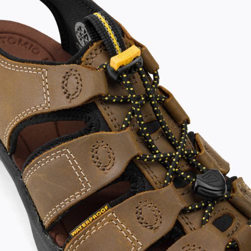 Keen Newport hnedé pánske trekingové sandále 1187