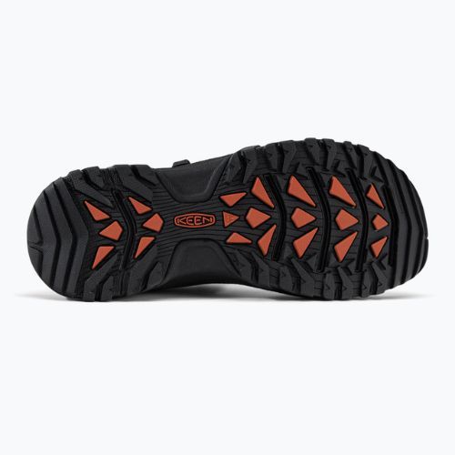 Keen Targhee III Open Toe sivé pánske trekingové sandále 122424
