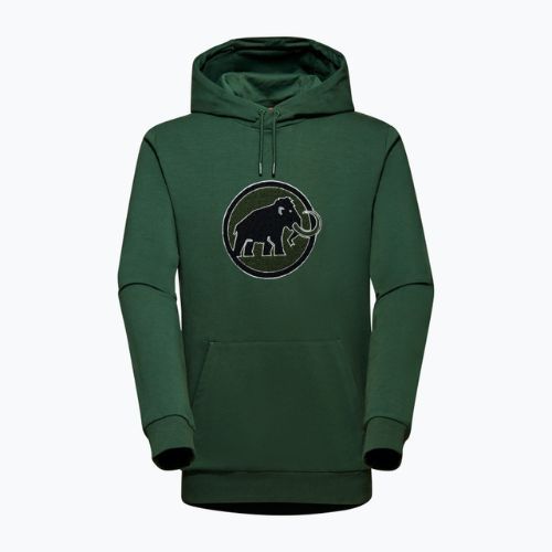 Pánska trekingová mikina Mammut ML Hoody Circle zelená
