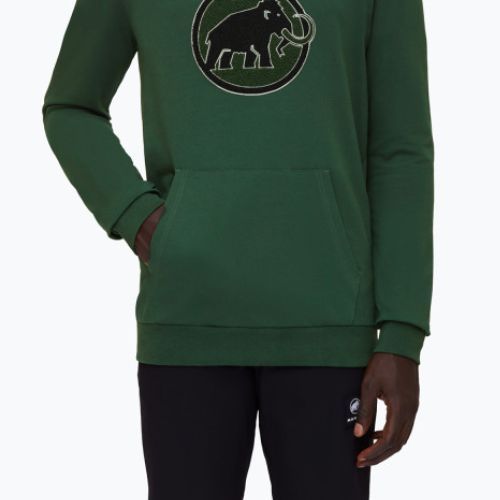 Pánska trekingová mikina Mammut ML Hoody Circle zelená