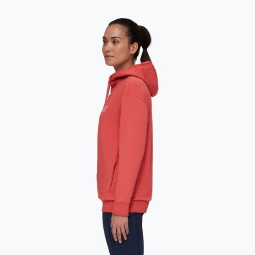 Mammut dámska trekingová mikina ML Hoody Logo červená 1014-04400-2249-114