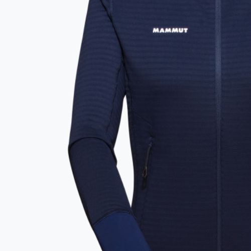 Mammut dámska fleecová mikina Taiss Light ML s kapucňou navy blue 1014-04540-5118-114