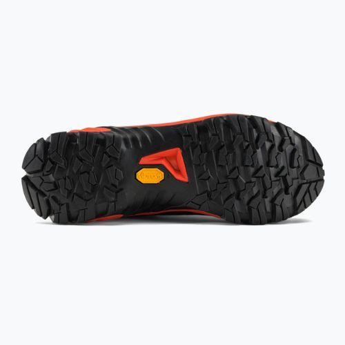 Pánske trekové topánky Mammut Sapuen Low GTX black and red