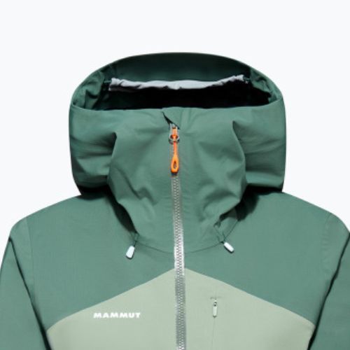 Mammut Alto Guide HS Dámska bunda do dažďa s kapucňou zelená 1010-29570-40240-114