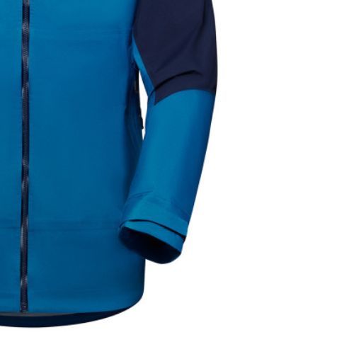 Mammut Convey Tour HS Pánska bunda do dažďa s kapucňou navy-blue