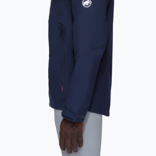 Mammut Convey Tour HS Pánska bunda do dažďa s kapucňou navy blue