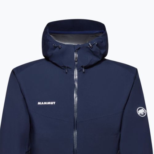 Mammut Convey Tour HS Pánska bunda do dažďa s kapucňou navy blue