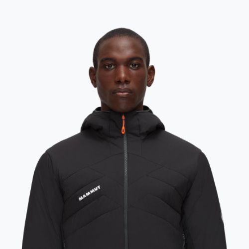 Mammut Rime Light IN Flex Pánska páperová bunda s kapucňou čierna