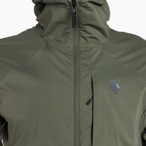 Pánska softshell bunda Black Diamond Alpine Start Hoody zelená AP7452331
