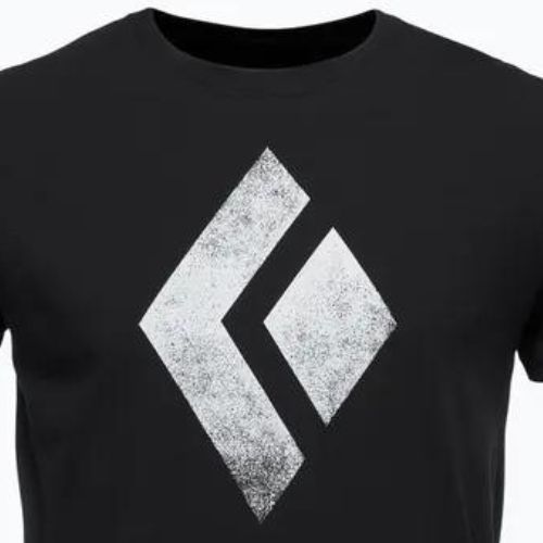Pánske lezecké tričko Black Diamond Chalked Up čierne APUO952