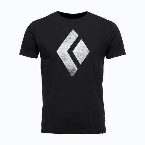 Pánske lezecké tričko Black Diamond Chalked Up čierne APUO952