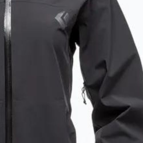 Black Diamond dámska bunda do dažďa Stormline Stretch black APM697015XLG1