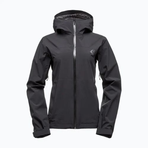 Black Diamond dámska bunda do dažďa Stormline Stretch black APM697015XLG1