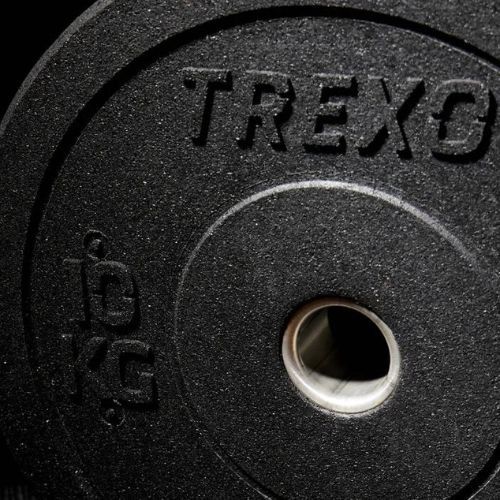 Olympijské nárazníkové závažia TREXO čierne TRX-BMP1 1 kg