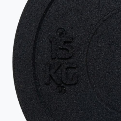 Olympijské nárazníkové závažia XTREXO čierne TRX-BMP15 15 kg