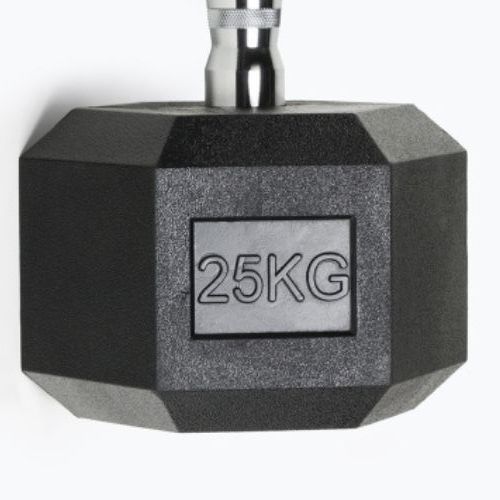 TREXO Hex HXD250 pogumovaná činka 25 kg