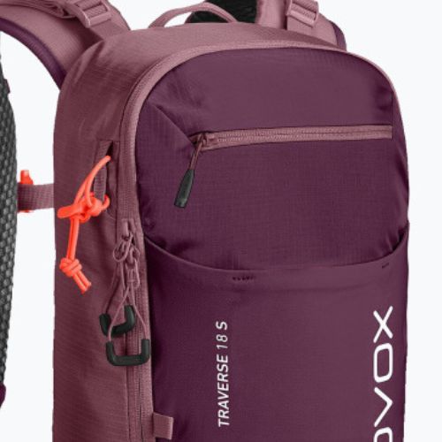 ORTOVOX Traverse 18 S turistický batoh bordová 4852300006