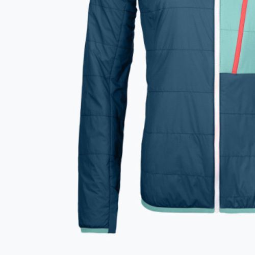Dámska hybridná bunda ORTOVOX Swisswool Piz Duan modrá 6122700037