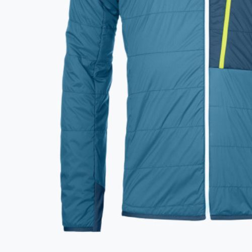 Pánska hybridná bunda ORTOVOX Swisswool Piz Duan modrá 6132700039