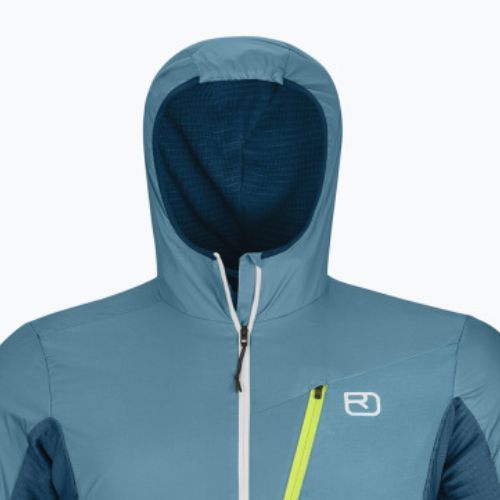 Pánska trekingová mikina Ortovox Ladiz Hybrid navy blue 86949
