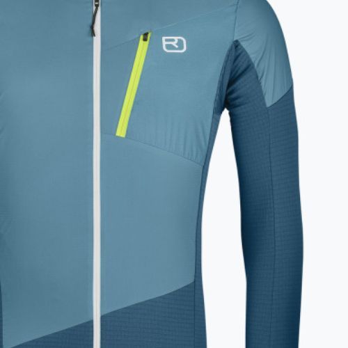 Pánska trekingová mikina Ortovox Ladiz Hybrid navy blue 86949