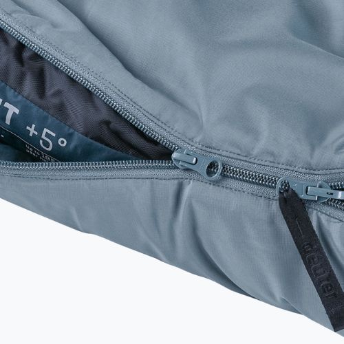 Deuter spací vak Orbit +5° sivý 370112243350
