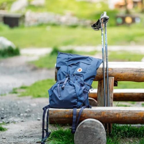 Fjällräven Abisko Hike Foldsack 25 l trekingový batoh navy blue F27222