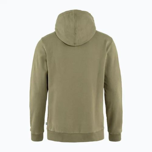 Pánska trekingová mikina Fjällräven Logo Hoodie green F84144