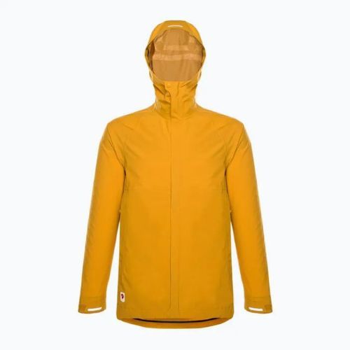 Pánska bunda do dažďa Fjällräven HC Hydratic Trail yellow F86984