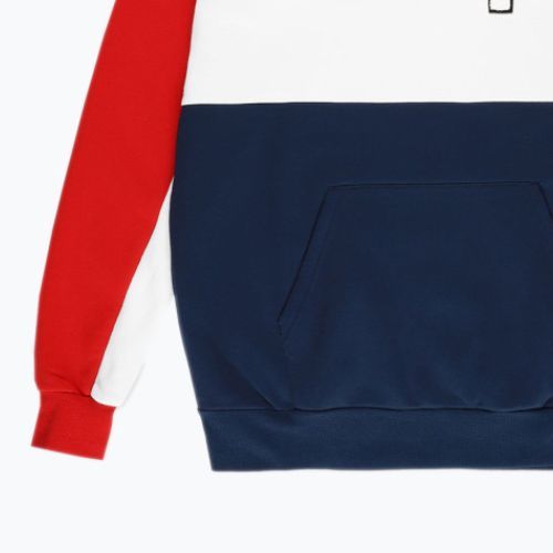 Pánska mikina PROSTO Half Zip Sweatshirt červená KL222MSWE1133