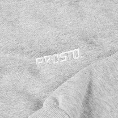 Pánska mikina PROSTO Humb šedá KL222MSWE193