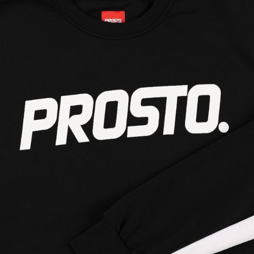 Pánska mikina PROSTO Classic XXII čierna KL222MSWE131