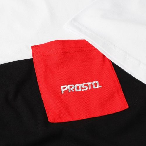 PROSTO Pockes pánske tričko biele KL222MTEE114