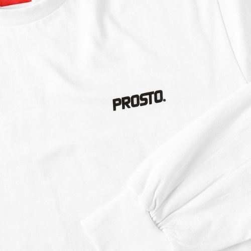 Tričko PROSTO Typeskur LS biele KL222MTEE271