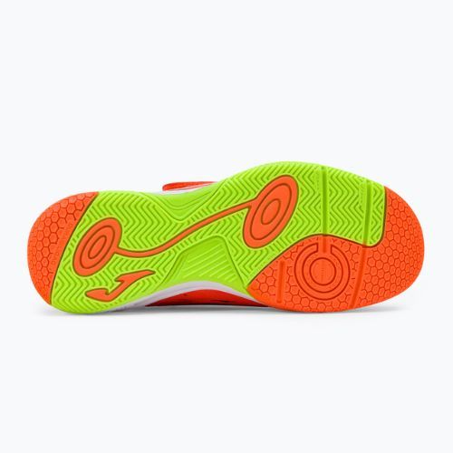 Detské kopačky Joma Super Copa IN coral/green fluor