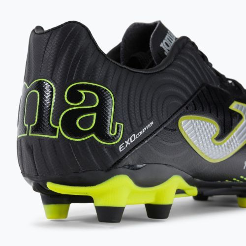 Pánske kopačky Joma Xpander FG black/lemon fluor