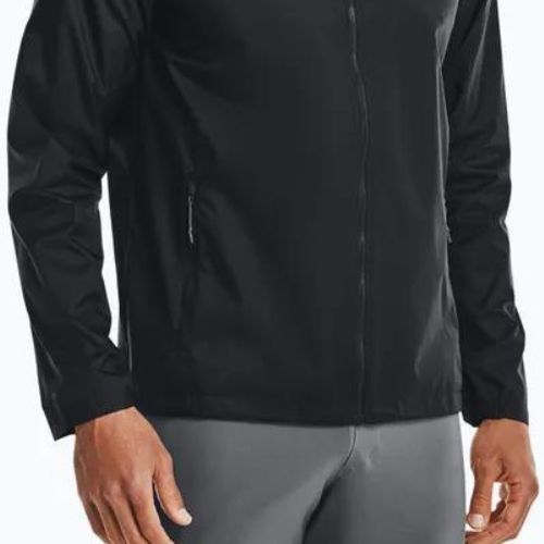Pánska trekingová bunda Under Armour Forefront Rain 1 čierna 1321439