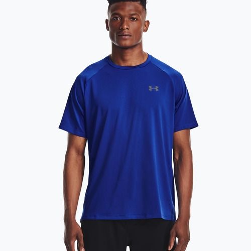 Pánske tréningové tričko Under Armour Tech 2. SS Tee modré 1326413