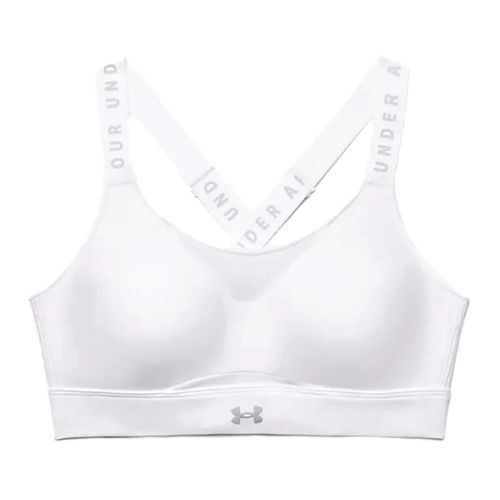 Tréningová podprsenka Under Armour Infinity High biela 1351994