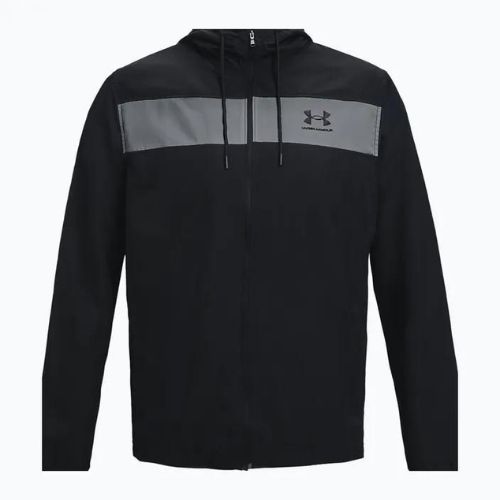 Under Armour Sportstyle Windbreaker pánska tréningová bunda čierna 1361621