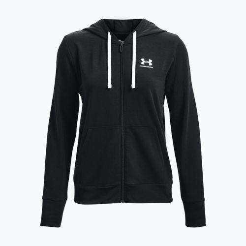 Under Armour dámska tréningová mikina Rival Terry Full Zip Hoodie black 1369853