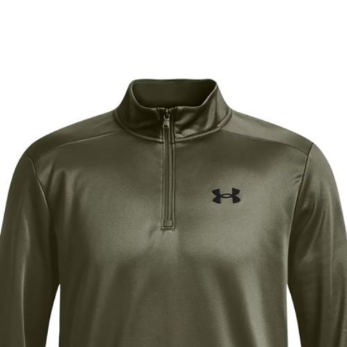 Under Armour Armour Fleece 1/4 Zip zelená pánska tréningová mikina 1373358