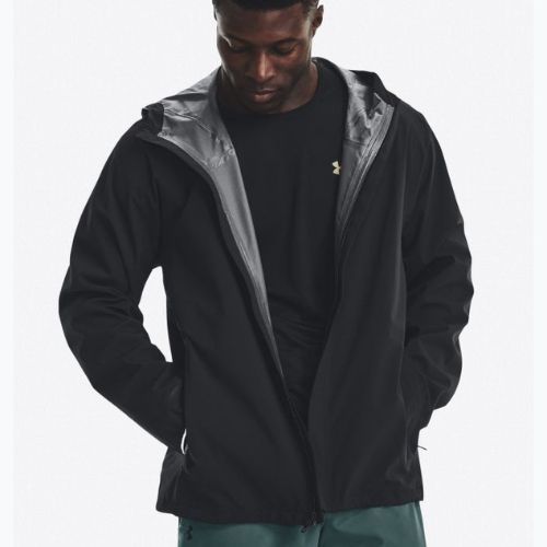 Under Armour Cloudstrike Stretch pánska tréningová bunda čierna 1376066